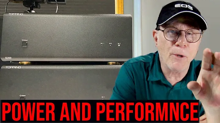 Gobs of Pure  Power - The Topping B200 Mono Power Amplifier Review #Topping #b200