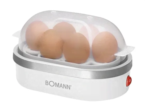 Яйцеварка Bomann EK 5022 CB 400 Вт 230 В 50 Гц 220 мм 130 мм 135 мм