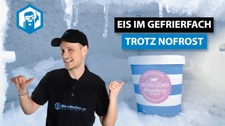 Kühlschrank vereist und kühlt nicht trotz No-Frost-System - schnelle Hilfe vom Profi | MeinMacher