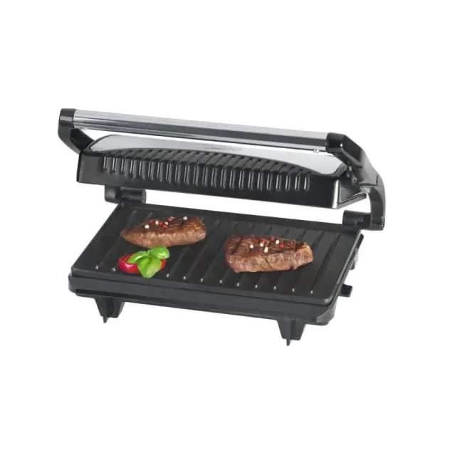Гриль Bomann MG 2251 CB schw inox 700W серебристый-0