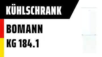 Kühlschrank Bomann KG 184.1 | TEST | Deutsch