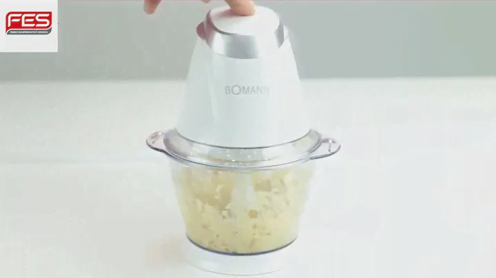 مفرمة وقطاعة وكسارة ثلج 2 في 1 من بومان 250 واط -  Bomann MZ 449 CB multiusage avec fonction