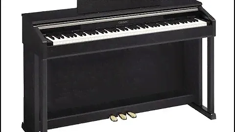 Электронное пианино. Сравнение цифрового пианино Casio и акустического рояля