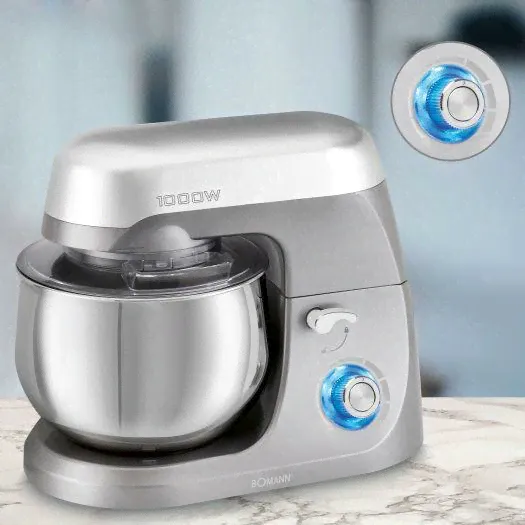 Bomann Кухонный комбайн Bomann KM 6009 CB серый миксеры и блендеры