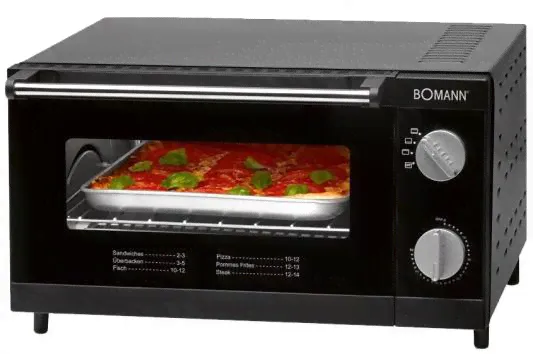 Мини-печь Bomann MPO 2246 CB чёрный-0